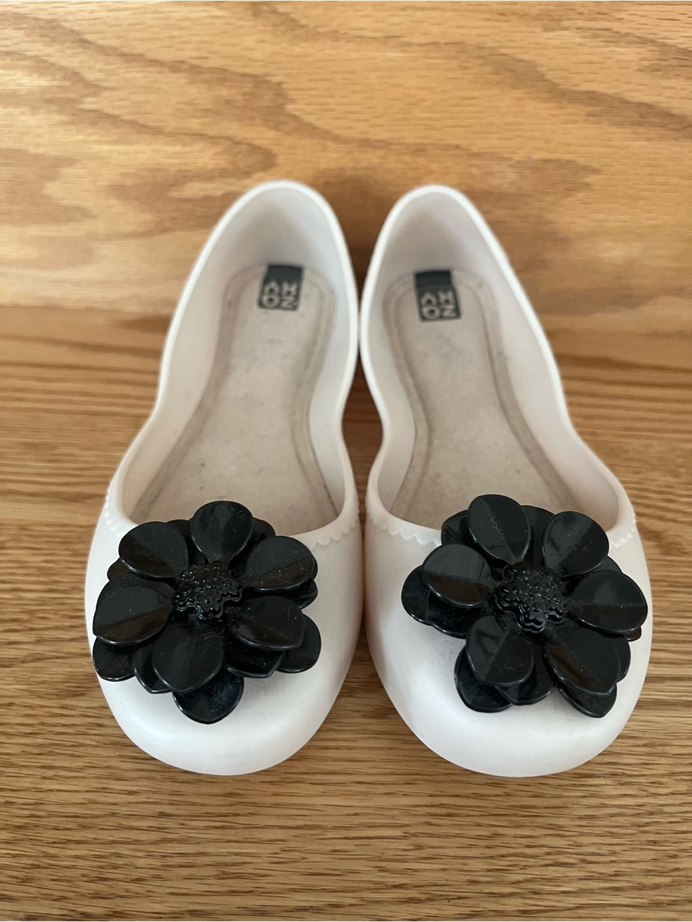 Women’s Jelly Floral Accent Flats - Brand: Zaxy
